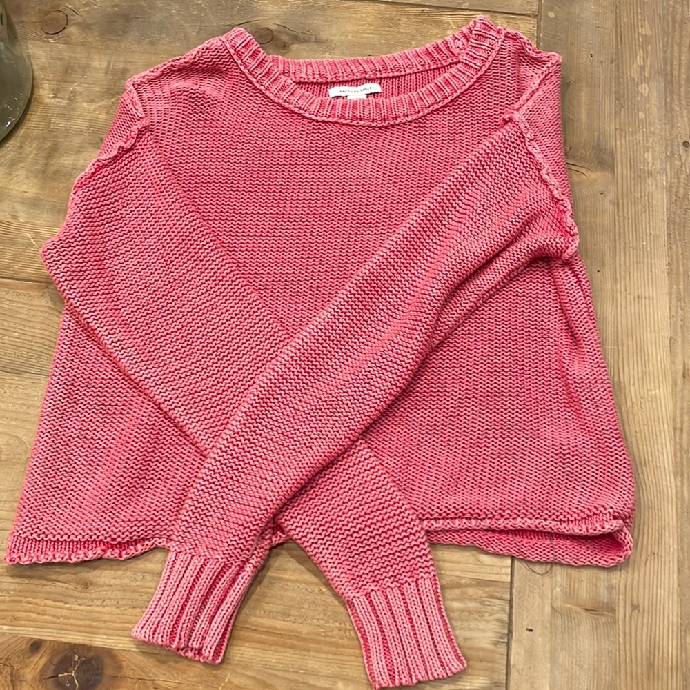 Cropped sweater womens XS